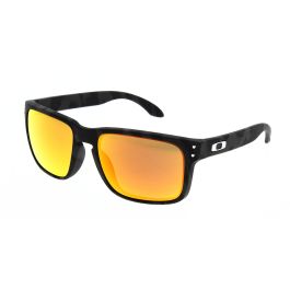 Oakley Sunglasses Holbrook Black Camo Prizm Ruby OO9102-E955 - The Optic  Shop