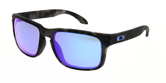 Oakley Sunglasses Holbrook Matte Black Tortoise Prizm Sapphire Polarised  OO9102-G755 - The Optic Shop