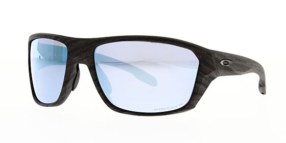Oakley Sunglasses Split Shot Woodgrain Prizm Deep H2O Polarised