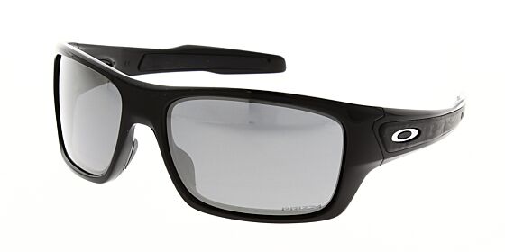 Oakley Sunglasses Turbine Polished Black Prizm Black Polarised OO9263 ...