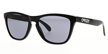 Oakley Sunglasses Frogskins Polished Black/Grey OO9013 24-306