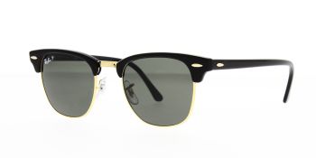 Ray Ban Sunglasses Clubmaster RB3016 901 58 Polarised 49