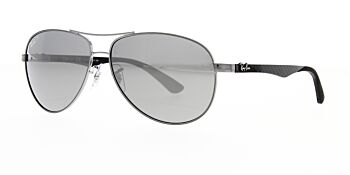 Ray Ban Sunglasses Carbon Fibre RB8313 004 K6 Polarised 61