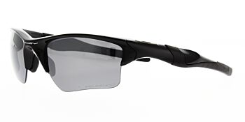 Oakley Sunglasses Half Jacket 2.0 XL Polished Black-Black Iridium Polarized OO9154-05