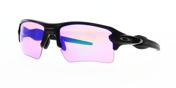 Oakley Sunglasses Flak 2.0 XL Polished Black/Prizm Golf OO9188-0559