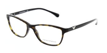 armani glasses logo