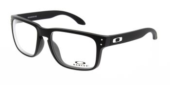 Oakley Glasses Holbrook RX Satin Black/Chrome  OX8156-0154