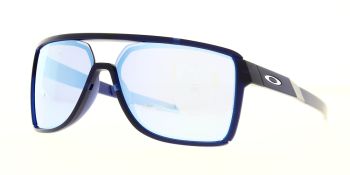 Oakley Sunglasses Castel Matte Transparent Blue Prizm Deep Water Polarised OO9147-0663