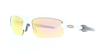 Oakley Sunglasses Flak XXS Matte White Prizm Rose Gold OJ9008-1158
