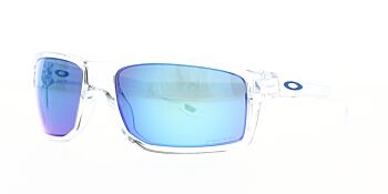 Oakley Sunglasses Gibston Polished Clear Prizm Sapphire Iridium OO9449-0460