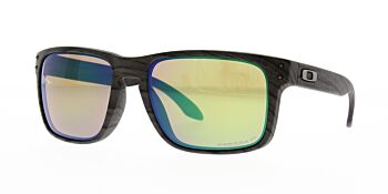 Oakley Sunglasses Holbrook Woodgrain Prizm Shallow H2O Polarised OO9102-J855