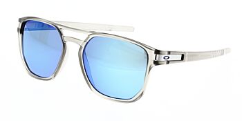 Oakley Sunglasses Latch Beta Matte Grey Ink Prizm Sapphire Polarised OO9436-0654