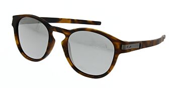 Oakley Sunglasses Latch Matte Brown Tortoise Prizm Black Iridium OO9265-2253