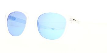 Oakley Sunglasses Latch Matte Clear Prizm Sapphire Polarised OO9265-6553