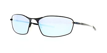 Oakley Sunglasses Whisker Satin Black Prizm Deep Water Polarised OO4141-1160