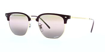 Ray Ban Sunglasses New Clubmaster RB4416 6654G9 Polarised 53