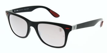 Ray Ban Sunglasses RB4195M Scuderia Ferrari F602H2 Polarised 52