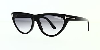 Tom Ford Amber-02 Sunglasses TF990 01B 56