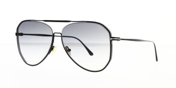 Tom Ford Charles-02 Sunglasses TF853 01B 60 