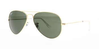 Ray Ban Sunglasses Aviator Large Metal RB3025 W3234 55