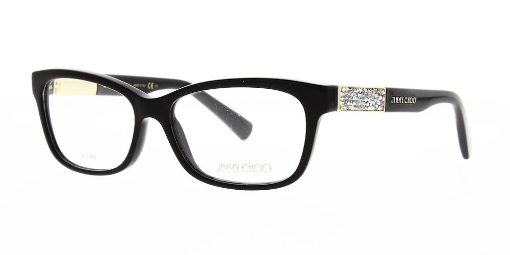 Jimmy choo glasses frames sparkle sale