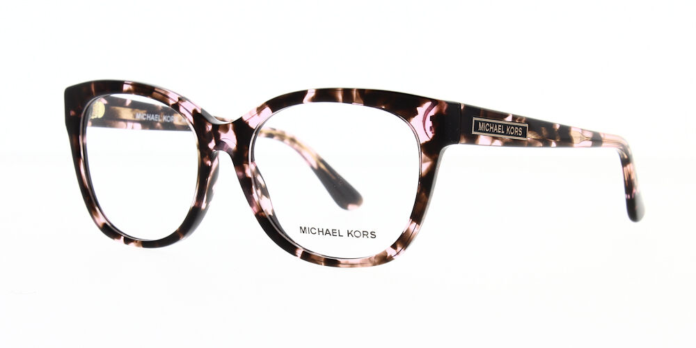Michael Kors MK2163 Womens San Marino Square Sunglasses Brown LeopardBrown  at John Lewis  Partners