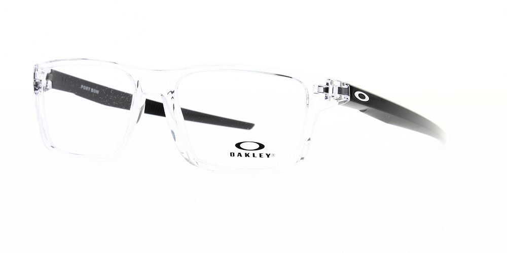 Oakley Prescription Glasses Port Bow Polished Clear OX8164 0255 The Optic Shop