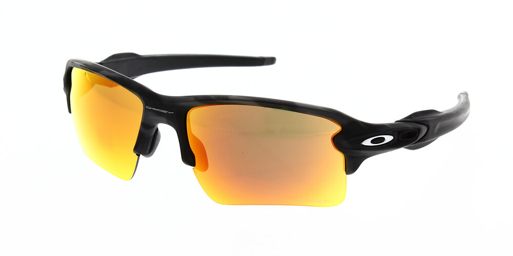 Oakley Sunglasses Flak  Black Camo Prizm Ruby OO9188-8659 - The Optic  Shop