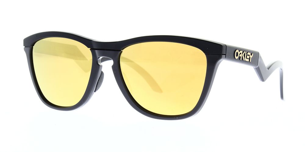 Oakley Sunglasses Frogskins Hybrid Matte Black Prizm 24K Polarised OO9289 0655 The Optic Shop