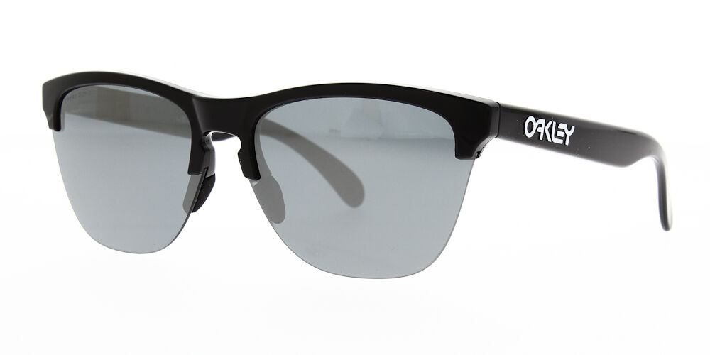 Oakley Sunglasses Frogskins Lite Polished Black Prizm Black Iridium  OO9374-1063 - The Optic Shop