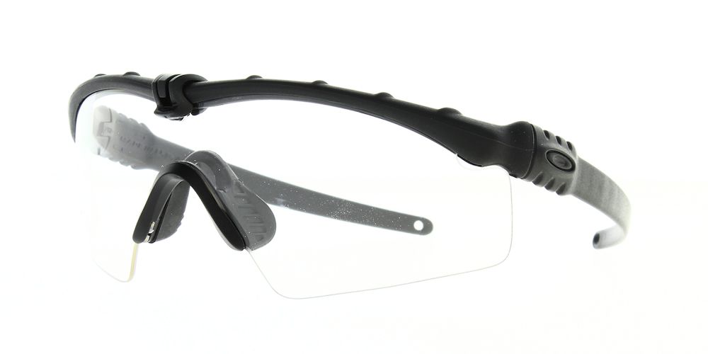 Oakley Sunglasses SI Ballistic M Frame 3.0 Matte Black Clear Grey OO9146 3732 The Optic Shop