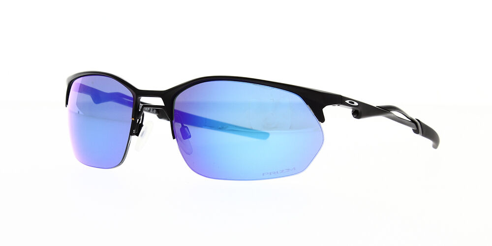 Oakley Sunglasses Wire Tap  Satin Black Prizm Sapphire OO4145-0460 - The  Optic Shop