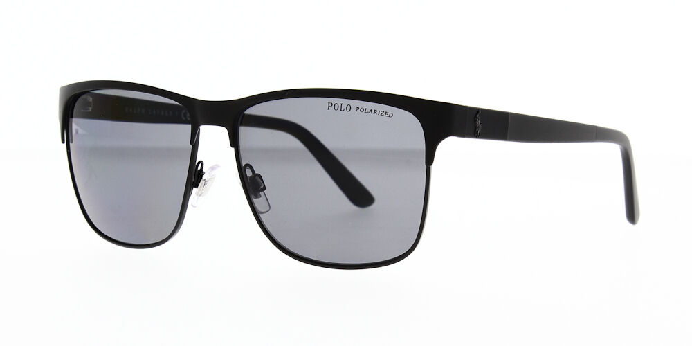 Polo Ralph Lauren - PH307PQ - Men's Aviator Metal Sunglasses - Black | eBay