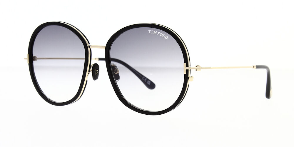 Tom Ford Hunter-02 Sunglasses TF946 01B 58 - The Optic Shop
