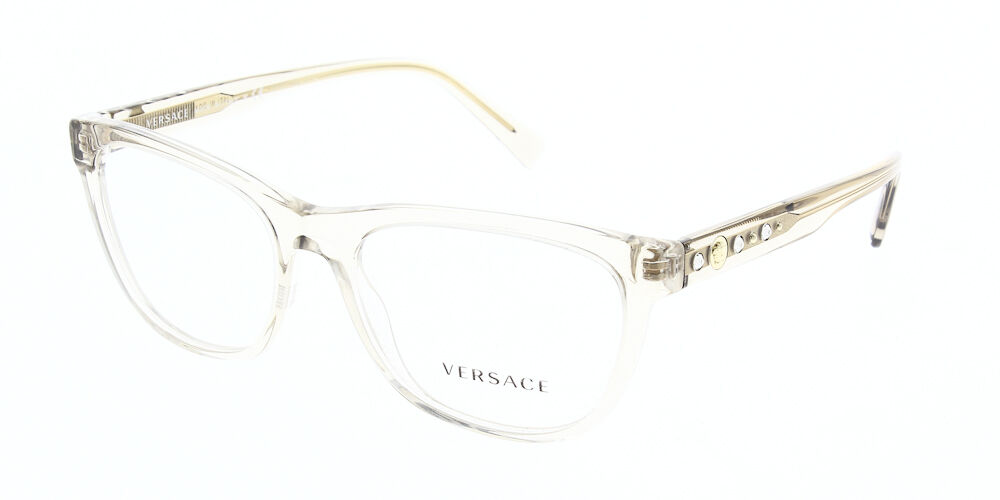 versace clear frame eyeglasses